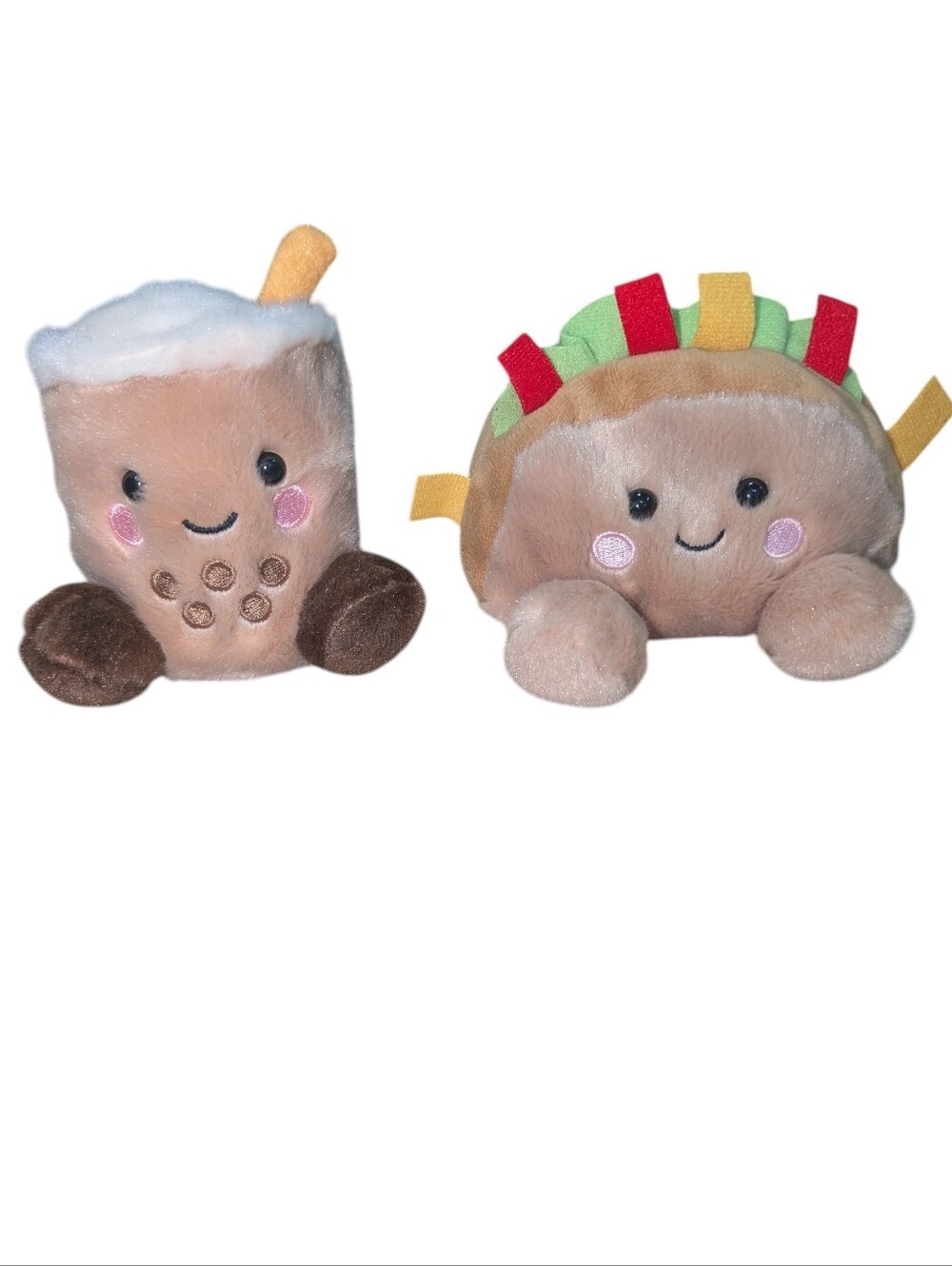 Fiesta Taco + Milky Tea Boba Aurora World Palm Pal Plush